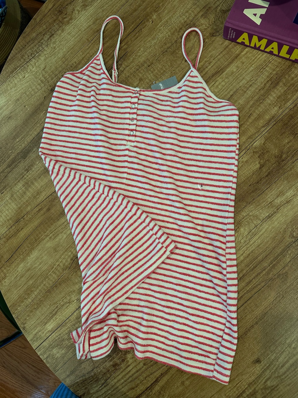 Aerie Brand New (NWT) Striped Cozy Romper